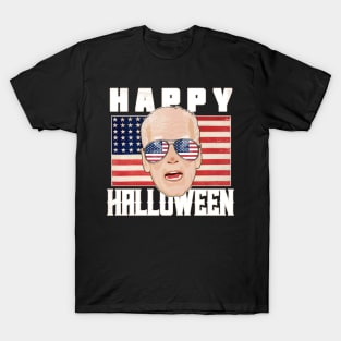 Joe Biden 4th of July Happy Halloween Independence Day T-Shirt